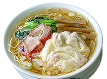 エビ入りワンタンメン