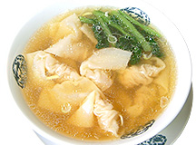 エビ入りワンタンスープ