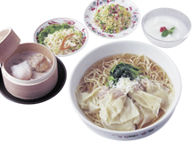 ワンタンメンセット